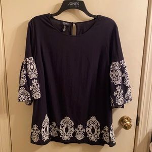 3/4 sleeve blouse